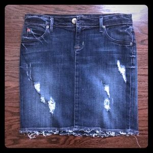 Sexy Hudson Jean skirt size 28